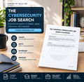 Cybersecurity Job Search Playbook, 17-page printable PDF for cybersecurity job seekers covering role targeting, stronger applications, interview preparation, and practical job search strategy.
