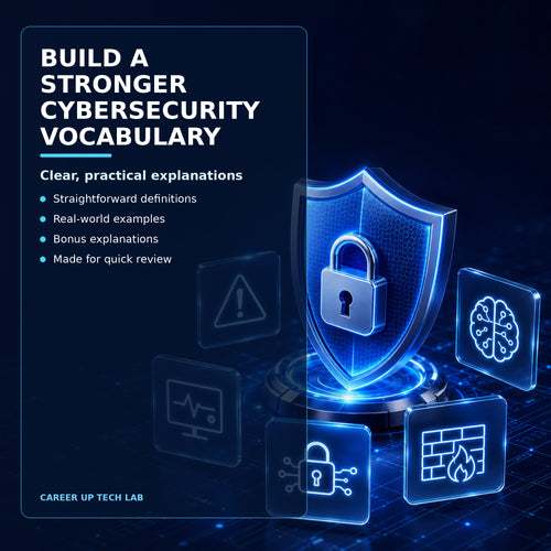 Cybersecurity Terms: Must-Know Study Guide PDF