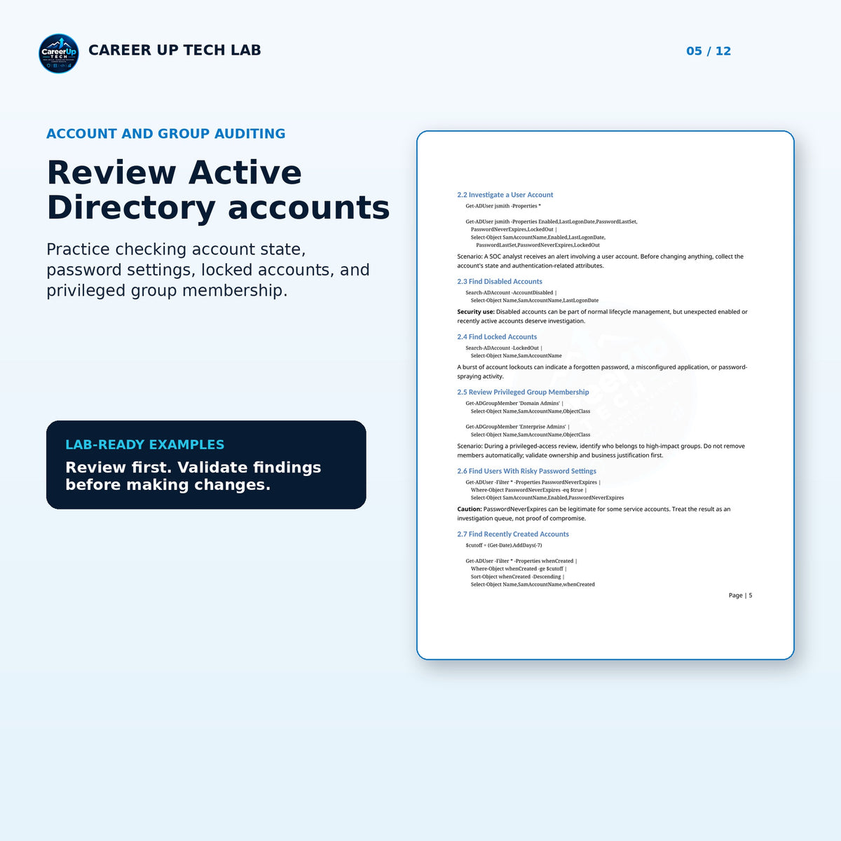 PowerShell for Cybersecurity Professionals: 50 Defensive Scripts