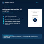 PowerShell for Cybersecurity Professionals: 50 Defensive Scripts