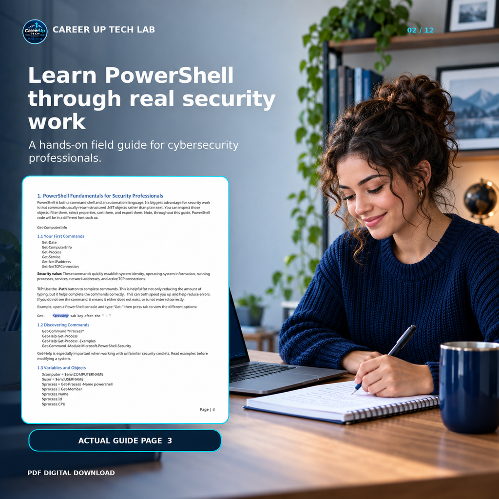 PowerShell for Cybersecurity Professionals: 50 Defensive Scripts