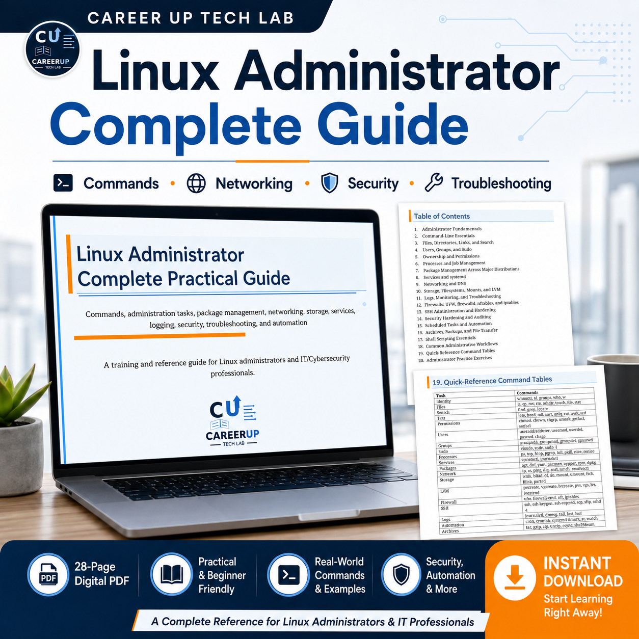 Linux Administrator Complete Guide: Practical Sysadmin Reference