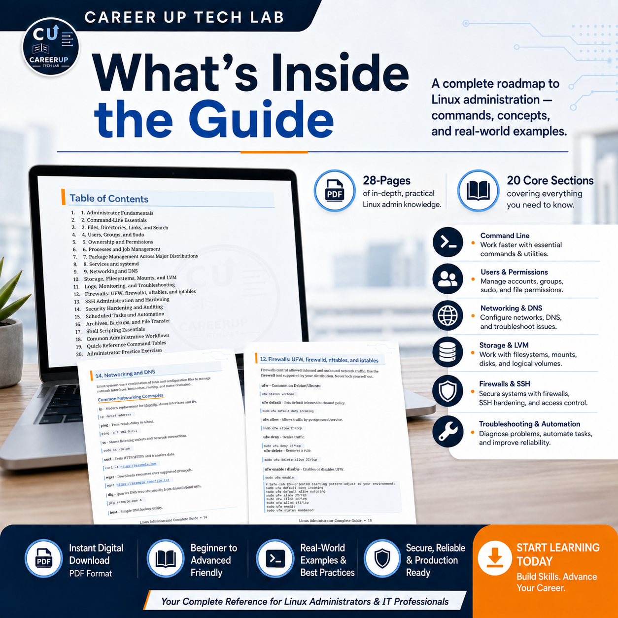 Linux Administrator Complete Guide: Practical Sysadmin Reference