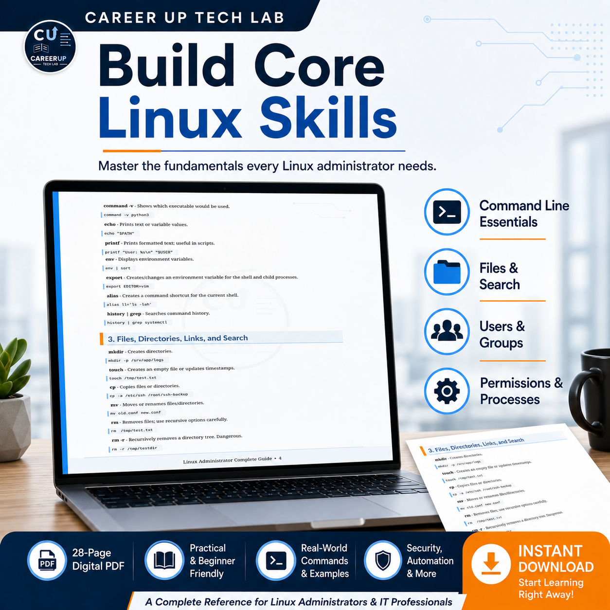 Linux Administrator Complete Guide: Practical Sysadmin Reference