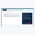 Actual DoS and DDoS study guide page covering DDoS defense methods including content delivery networks, web application firewalls, rate limiting, and CAPTCHA.
