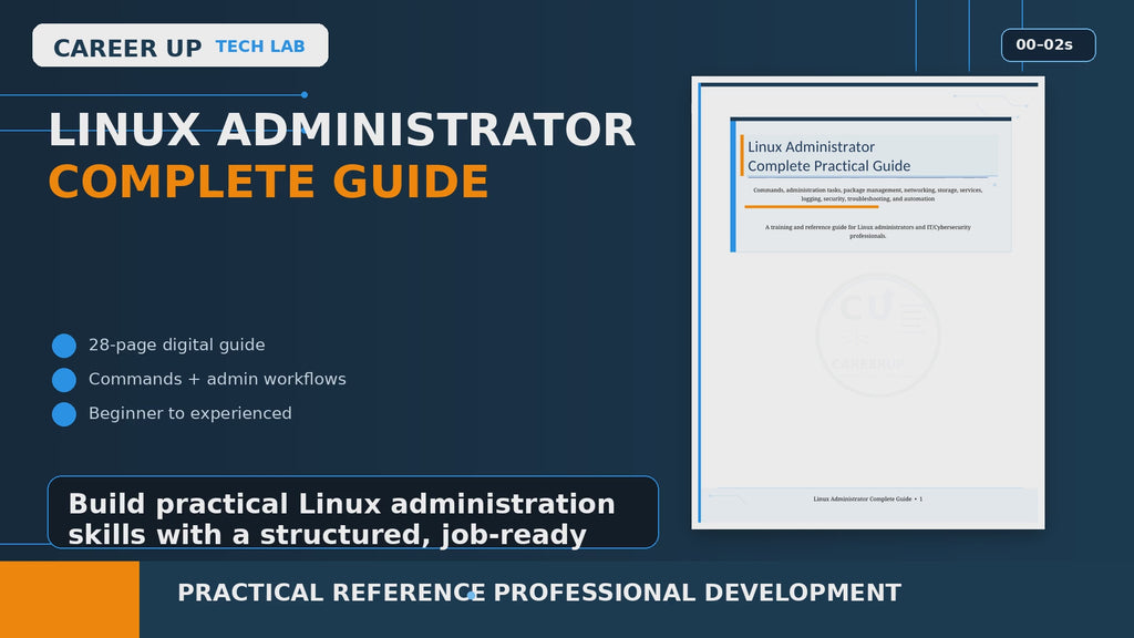 Linux Administrator Complete Guide: Practical Sysadmin Reference