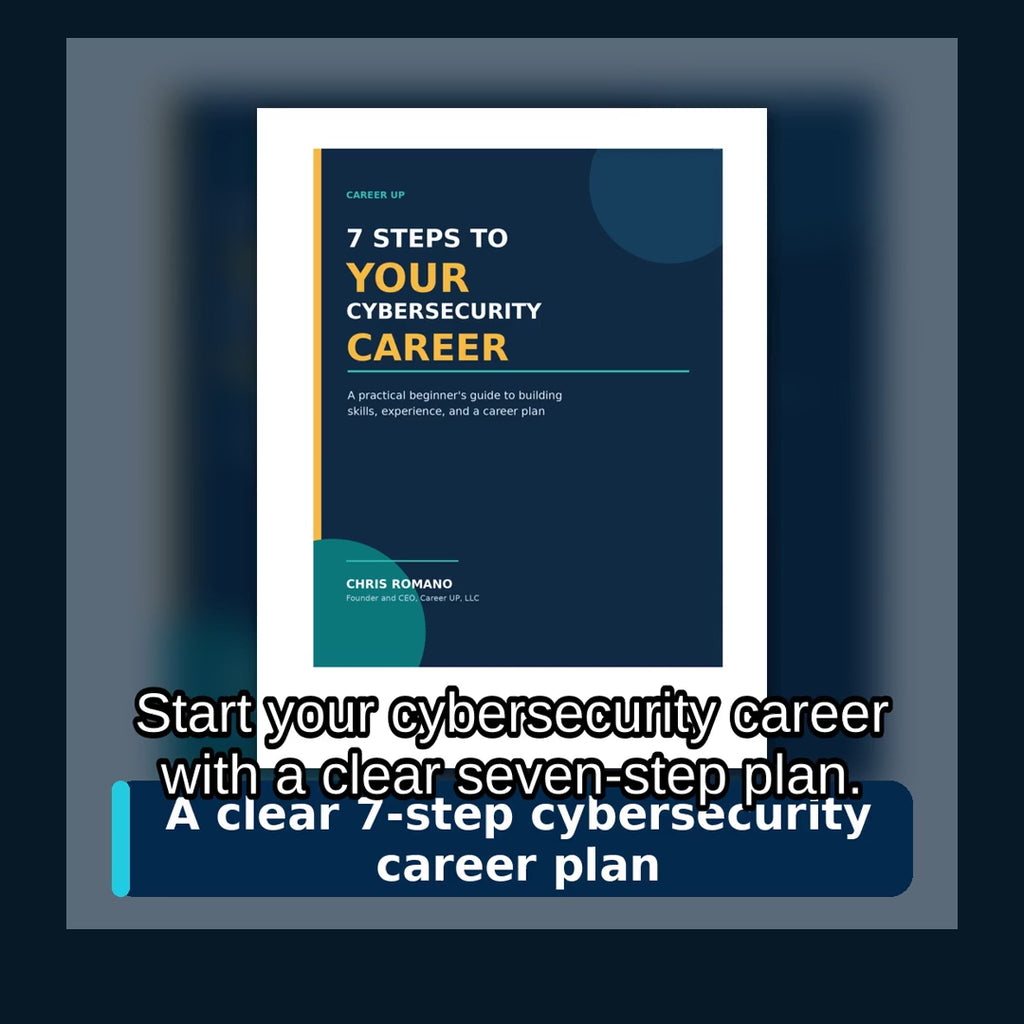 7 Steps to Your Cybersecurity Career: Beginner SOC Analyst Guide