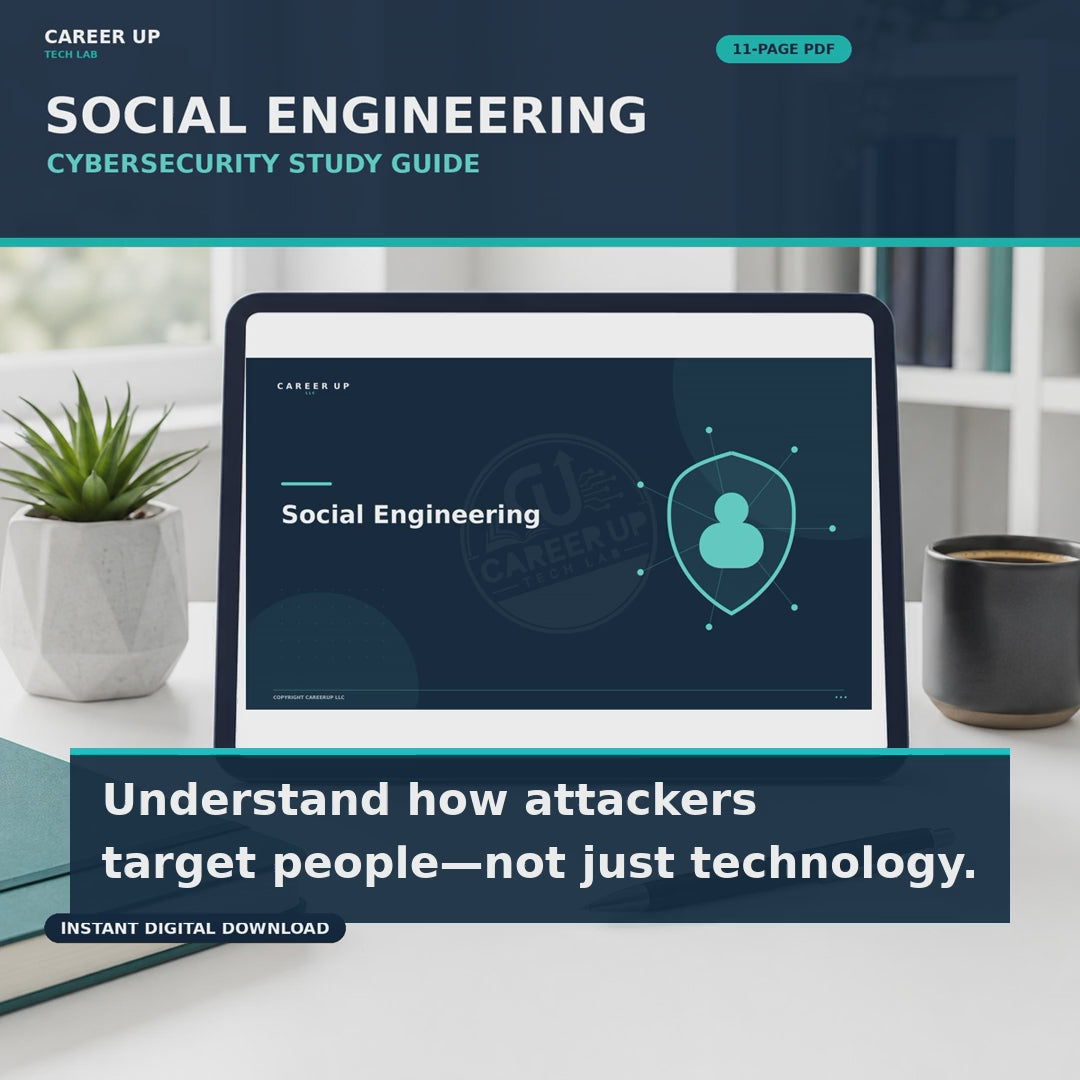 Social Engineering Cybersecurity Study Guide PDF