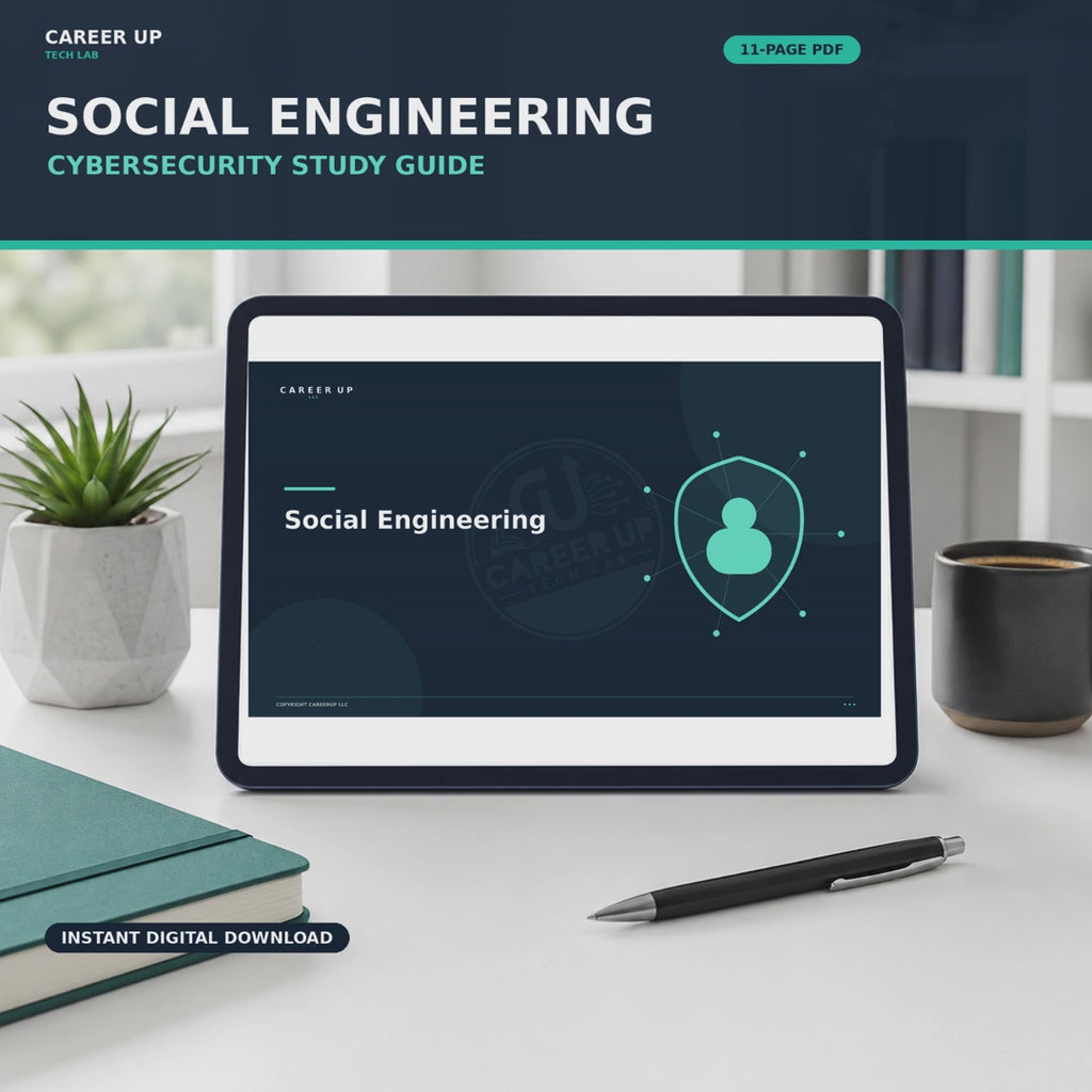Social Engineering Cybersecurity Study Guide PDF
