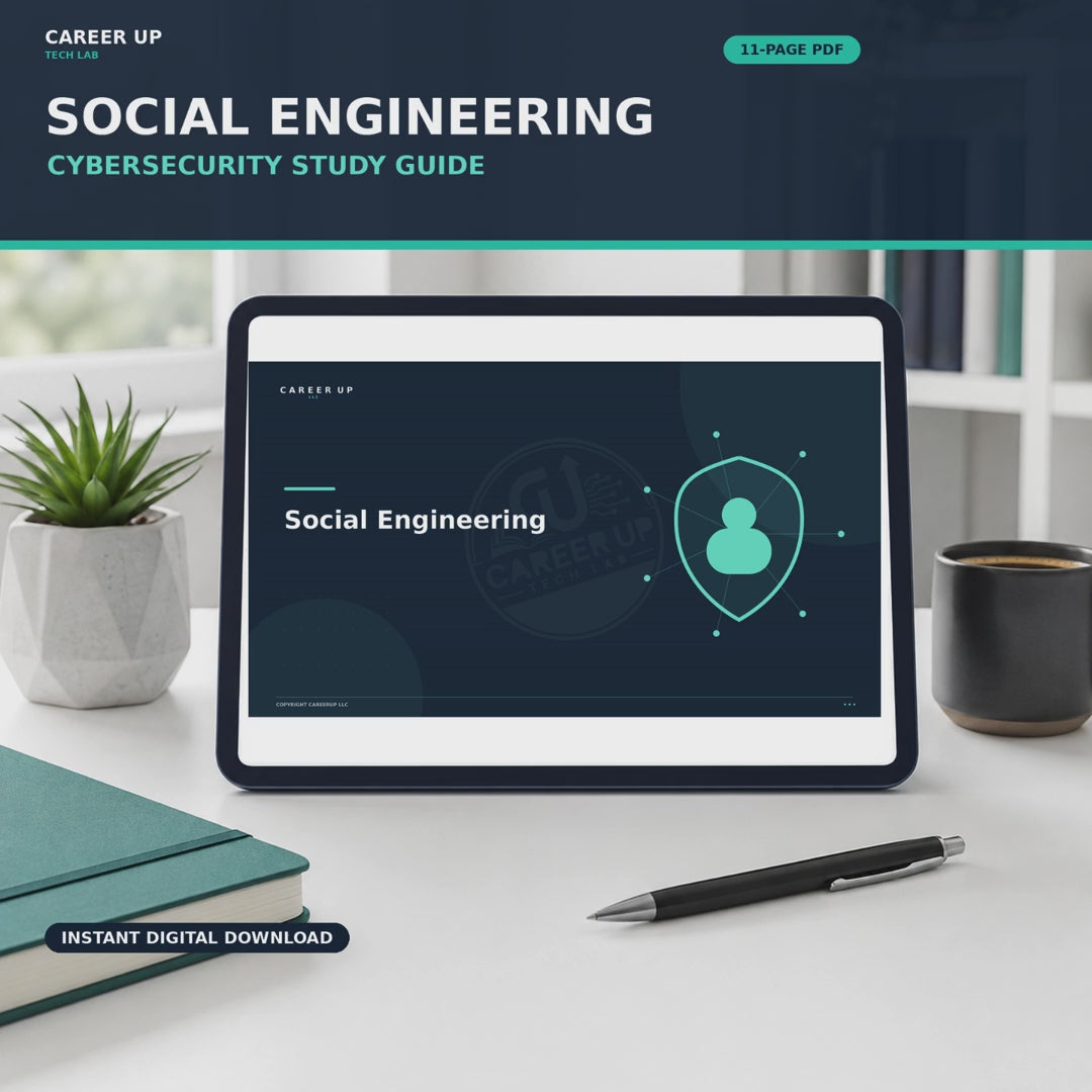 Social Engineering Cybersecurity Study Guide PDF