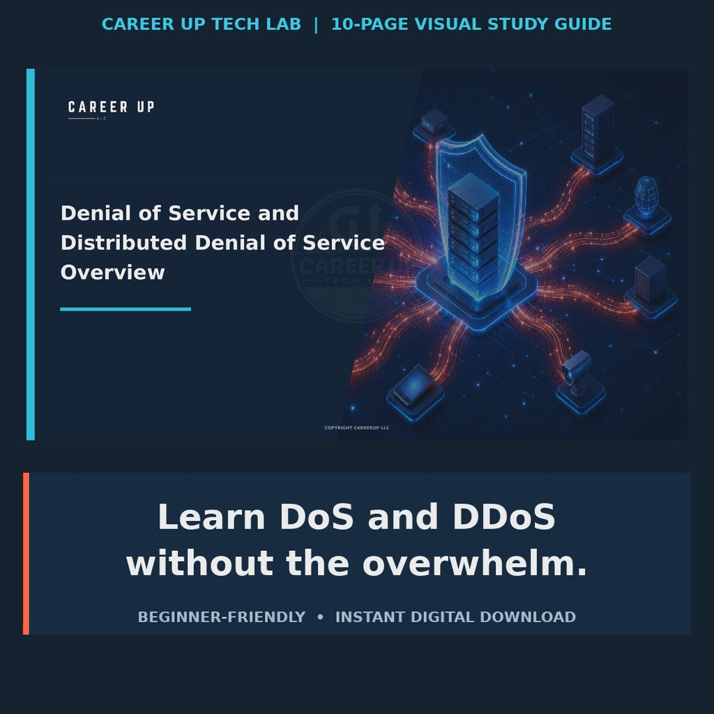 DoS and DDoS Cybersecurity Study Guide PDF