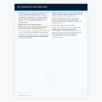 Actual Cybersecurity Terms Study Guide page explaining firewall types and comparing TCP and UDP networking protocols.